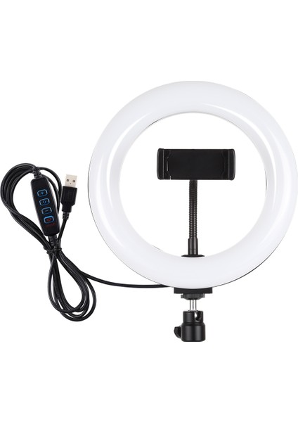 7.9 Inç 20 cm Çift Renk Sıcaklığı Işığı - Siyah (Yurt Dışından)