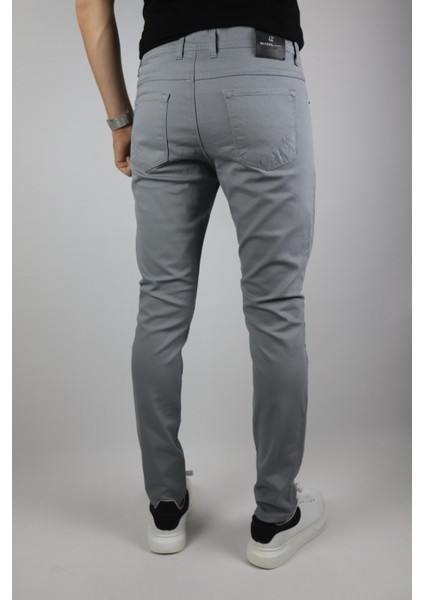 Erkek, Slim-fit, Dar Kesim, Gabardin Pantolon 20INP085