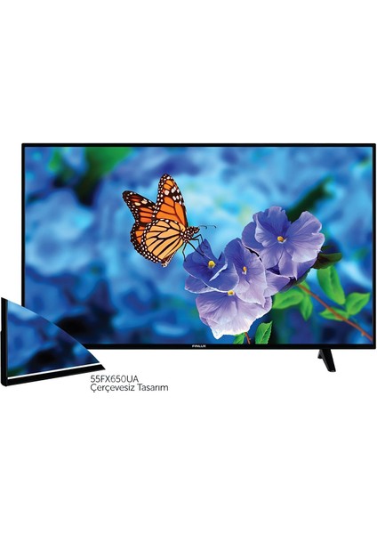 55FX630UA 55" 139 Ekran Uydu Alıcılı 4K Ultra HD Smart LED TV