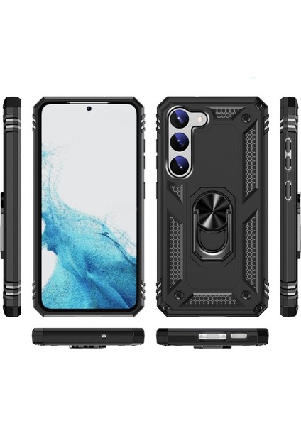 Samsung Galaxy S23 Plus Kılıf Vega Standlı Yüzüklü fiyatları