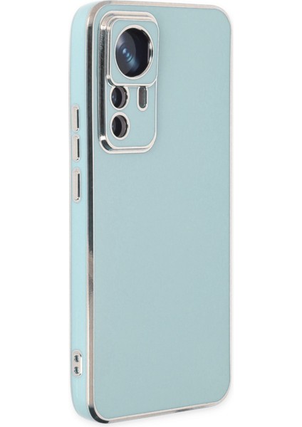 Xiaomi 12 Lite Kılıf Bark Parlak Kenarlı Silikon