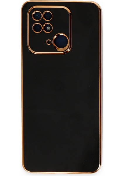 Xiaomi Poco C40 Kılıf Bark Parlak Kenarlı Silikon