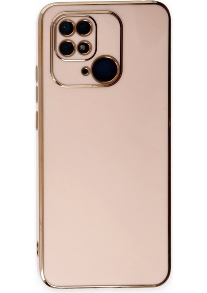 Xiaomi Poco C40 Kılıf Bark Parlak Kenarlı Silikon