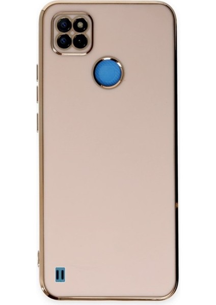 Realme C25Y Kılıf Bark Parlak Kenarlı Silikon + Ekran Koruyucu fiyatları