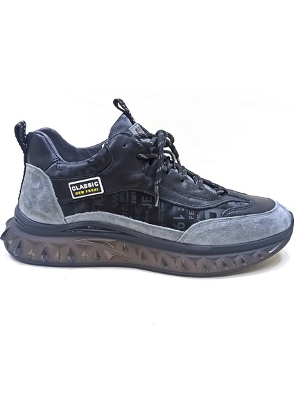 Siyah Erkek Sneaker Spor Ayakkabı