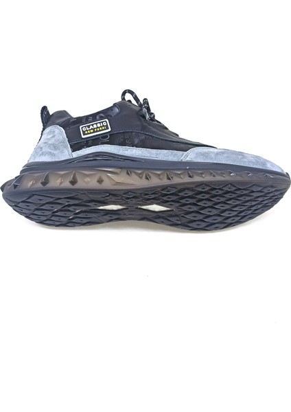 Siyah Erkek Sneaker Spor Ayakkabı