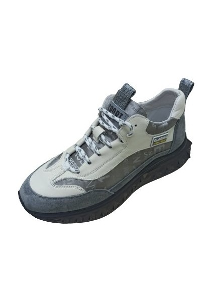 Beyaz Erkek Sneaker Spor Ayakkabı