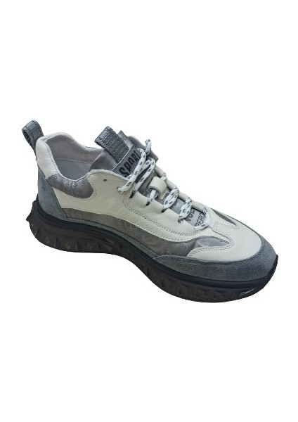 Beyaz Erkek Sneaker Spor Ayakkabı
