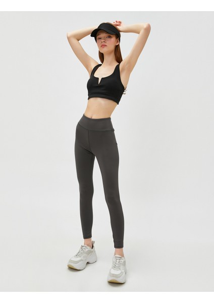 Basic Spor Tayt Yüksek Bel