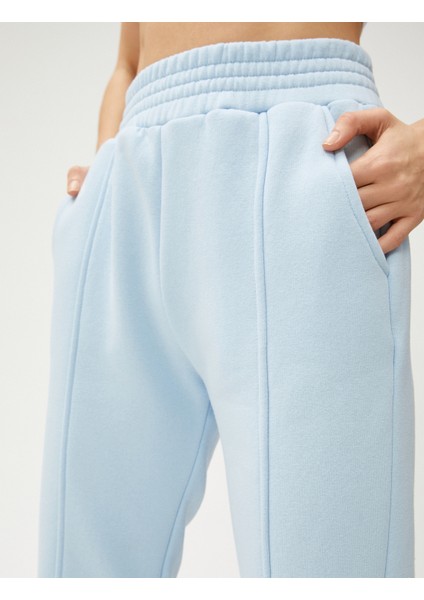 Cepli Jogger Eşofman Altı Nervürlü Beli Lastikli indirimleri