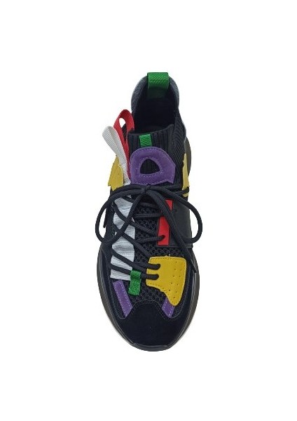 Siyah Erkek Sneaker Spor Ayakkabı