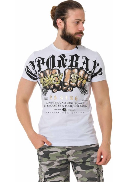 CT714 Gang Style Basic Beyaz Tişört fiyatları