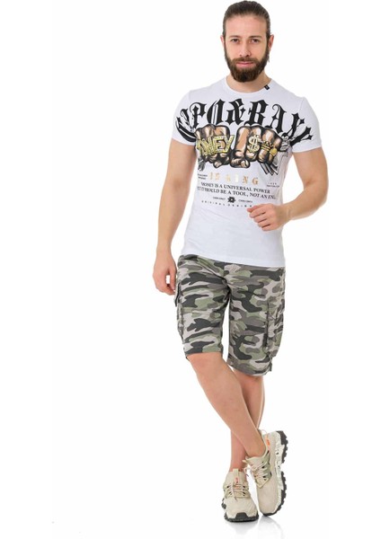 CT714 Gang Style Basic Beyaz Tişört indirimleri