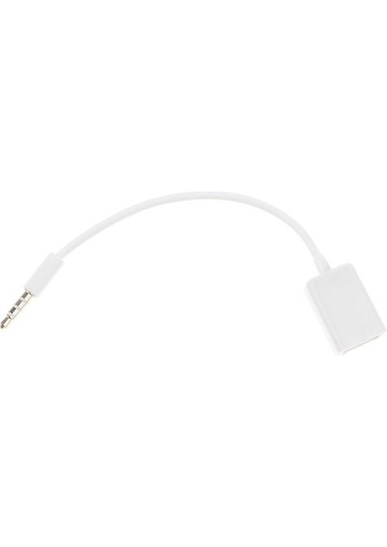 3,5mm Jack Aux Ses Fişi USB 2.0 Dişi Dönüştürücü Kablo Kablosu (Yurt Dışından)