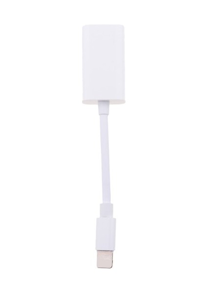 Kulaklık Ses ve Şarj Kablosu Splitter Adaptörü iphone 7 8 Artı Beyaz Için (Yurt Dışından)
