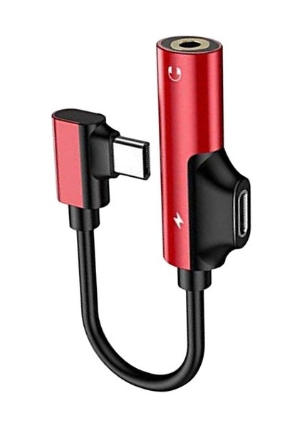 Usb-C Pd Kulaklık Adaptörü Tip-C Ila 3,5 mm Aux Stereo (Yurt Dışından)