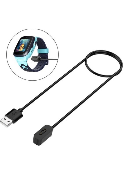 USB Şarj Kablosu M1 M2 Çocuklar Için Manyetik Adaptörü Bileklik Beyaz (Yurt Dışından)