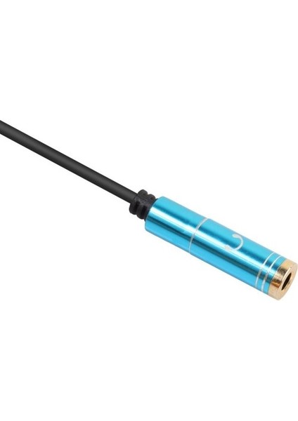 3,5 Mm. Aux Audio Mic Splitter Kablo Kulaklık Adaptörü Erkek 2 Kadın Gökyüzü Mavisi (Yurt Dışından) modelleri