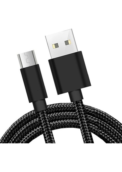 Android Black Için 2m Ağır Hizmet Tipi Şarj Veri Kablosu (Yurt Dışından)