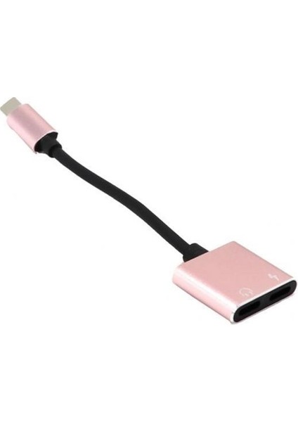 7 Altın Için 3xsplitter Adaptörü ve Şarj Kablosu (Yurt Dışından)