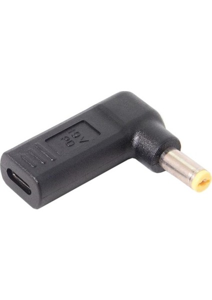 Usb3.1 Tip C Kadın Dc4.8x1.7mm Erkek Fiş Adaptörü Dizüstü Dizüstü Adaper (Yurt Dışından)