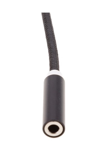3,5 mm Audio Aux Adaptörüne, USB Erkek - 3,5 mm Kadın Kulaklık Ses Stereo Kordon Adaptör Dönüştürücü, 3, Galaxy S8, Siyah (Yurt Dışından)