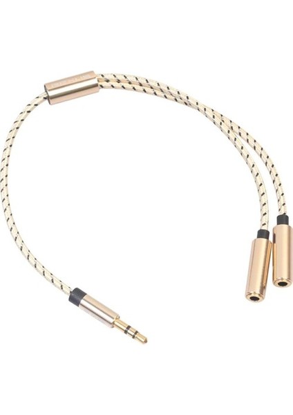Kulaklık Ayırıcı, 3,5 mm Stereo Ses Ayırıcı Erkek 2 Dişi Y Aux Gri (Yurt Dışından) fiyatları