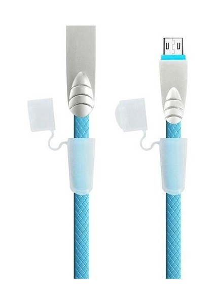 Android Mavisi Için Cep Telefonu USB Şarj Kablosu (Yurt Dışından)