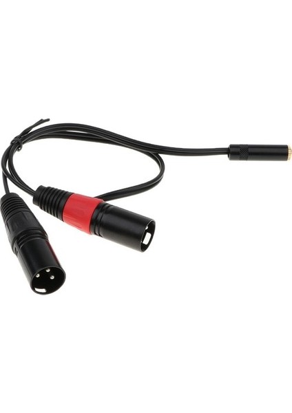 Yüksek Kaliteli 3,5 mm Trs - Xlr Erkek Bağlantı Bağlantısı Ses Kablosu (Yurt Dışından)
