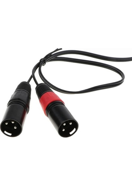 Yüksek Kaliteli 3,5 mm Trs - Xlr Erkek Bağlantı Bağlantısı Ses Kablosu (Yurt Dışından)