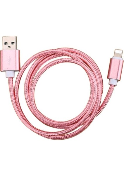 Gül Altın Için Ağır Hizmet Tipi Şarj USB Kablosu 2m (Yurt Dışından)