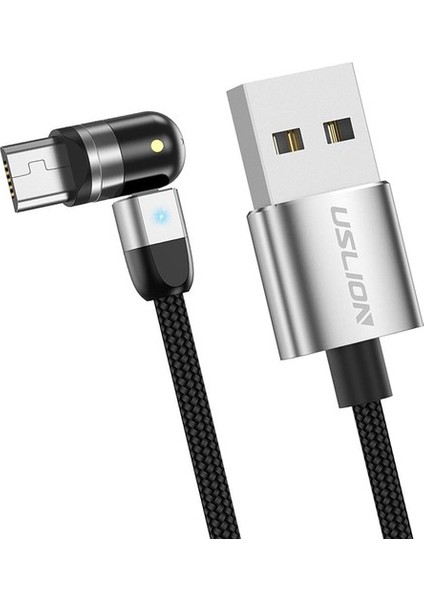 LED Lamba ile Dikiş Makineleri Için 1 Parça Mini Dikiş Makinesi - Gümüş 2 M Mikro Gümüş 2 M Mikro USB (Yurt Dışından)