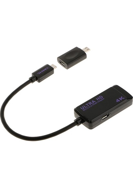 Hdtv 3.0 Ila HDMI 2k * 4K Adaptör Kablosu Için Samsung Galaxy Note 4 Edge S5 (Yurt Dışından)
