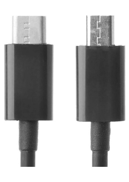 USB Tip-C Ila 2.0 Erkek Şarj Kablosu 9.84INCH Siyah (Yurt Dışından)