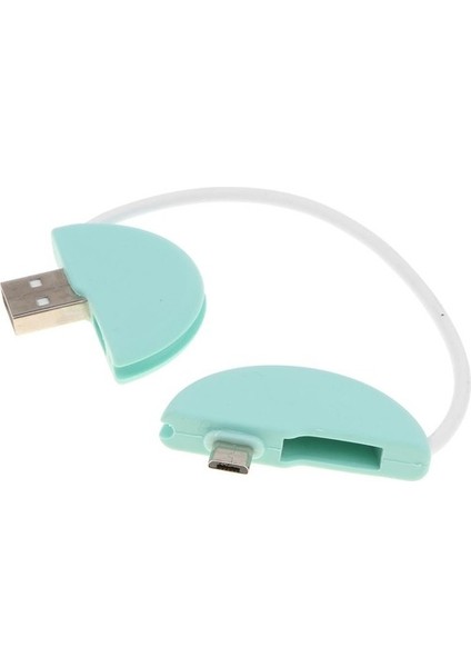 Mikro USB Erkek - USB 2.0 Veri Android Green Için Hızlı Şarj Kablosu (Yurt Dışından)
