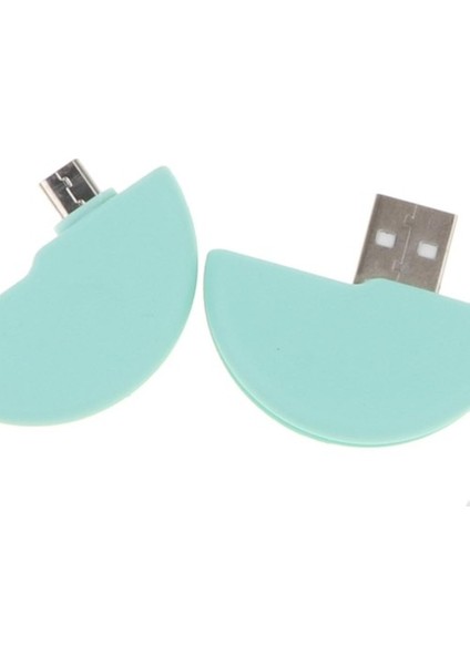 Mikro USB Erkek - USB 2.0 Veri Android Green Için Hızlı Şarj Kablosu (Yurt Dışından)