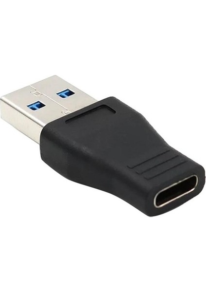 Telefon Pc Ofis Ev USB Erkek USB Tipi C Kadın Dönüştürücü Adaptörü (Yurt Dışından)