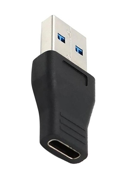 Telefon Pc Ofis Ev USB Erkek USB Tipi C Kadın Dönüştürücü Adaptörü (Yurt Dışından)