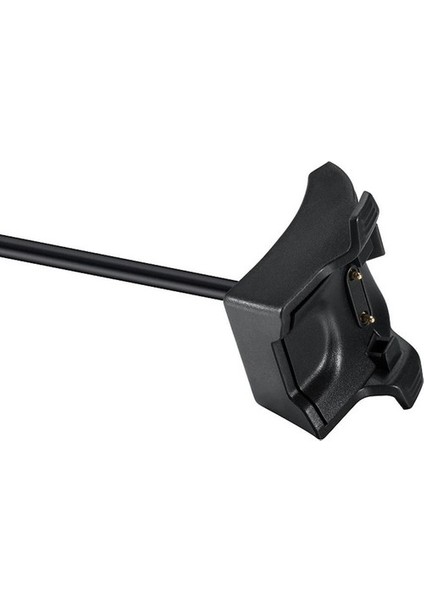 Siyah Universal USB Saat Şarj Cihazı Kablo Kablosu Stand Taban Montajı (Yurt Dışından)