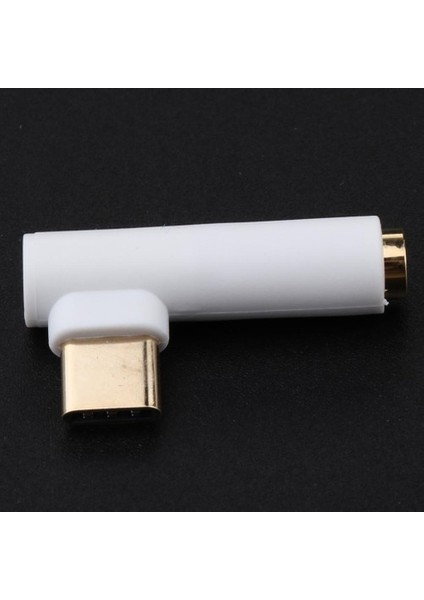 Tip-C Için 3.5mm Erkek Kadın Dönüştürücü Kulaklık Ses Kulaklıklar Adaptörü Beyaz (Yurt Dışından) fiyatları