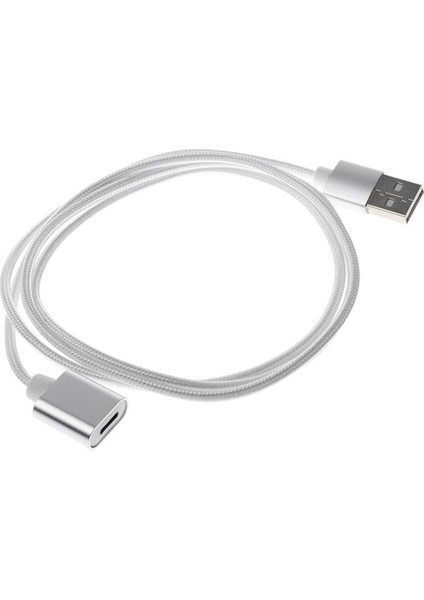 1 M Şarj Şarj Şarj Kablosu Kablosu Apple Ipad Pro Kalem Gümüş Için (Yurt Dışından)