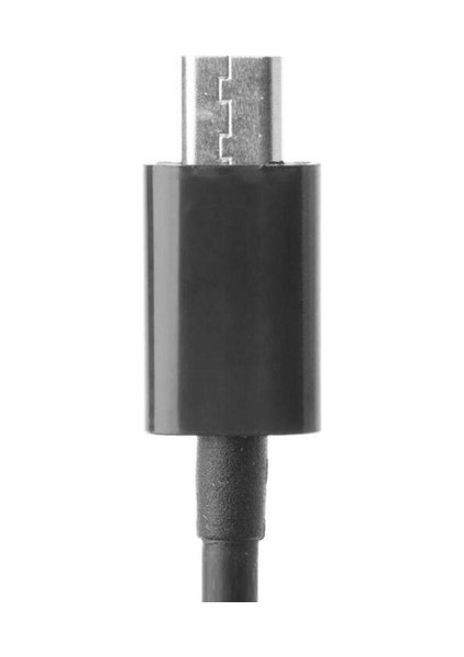 Siyah Ila Mikro USB Şarj Veri Aktarım Dönüştürücü Kablosu 0.25M (Yurt Dışından)