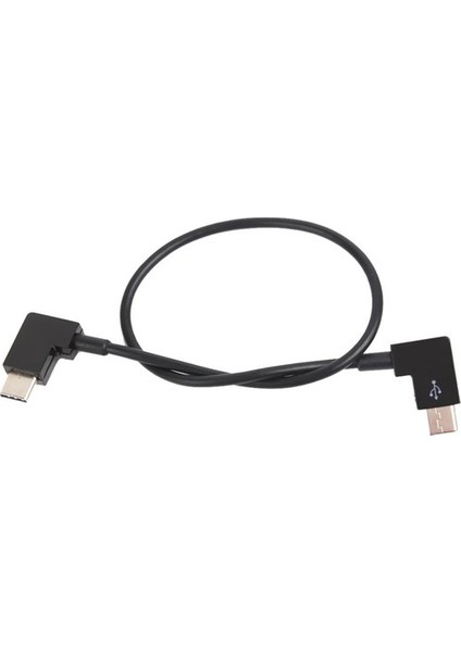 Dik Açı Usb-C Erkek Usb-C Erkek Veri Sync Kısa Kablo Uzatma Kablosu (Yurt Dışından)