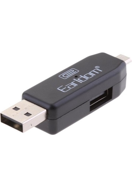 Android Beyaz Için Mikro USB Erkek - USB Kadın Adaptörü Otg Dönüştürücü Konektörü (Yurt Dışından)