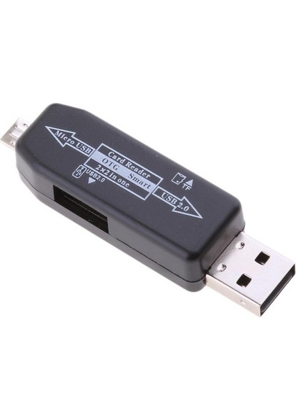 Android Beyaz Için Mikro USB Erkek - USB Kadın Adaptörü Otg Dönüştürücü Konektörü (Yurt Dışından)