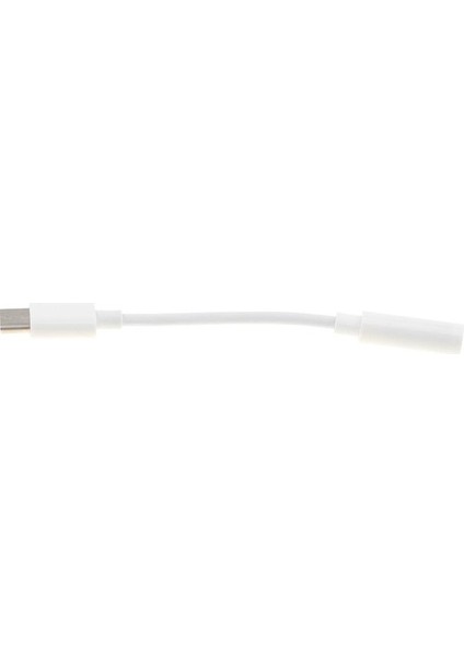 2 Parça Tip C Için 3.5mm Ses Kablosu Adaptörü Aux Kulaklık MacBook Için (Yurt Dışından)