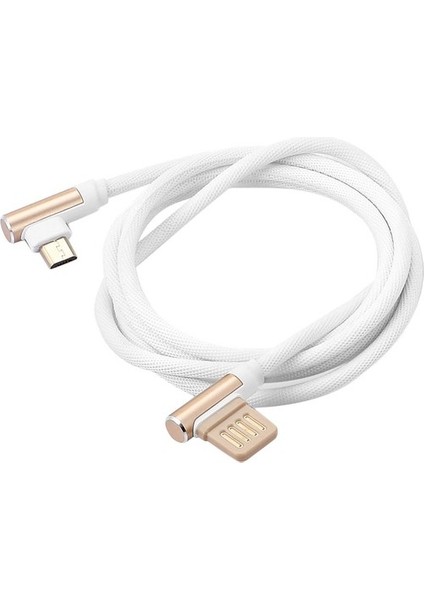 USB Cep Telefonu Şarj Veri Kablosu Beyaz (Yurt Dışından)
