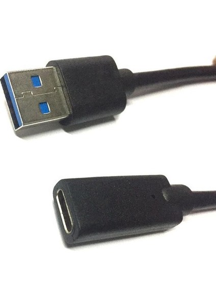 USB Tipi C Kadın USB 3.0 Erkek Adaptörü Uzatma Kablosu Dizüstü Bilgisayar (Yurt Dışından)