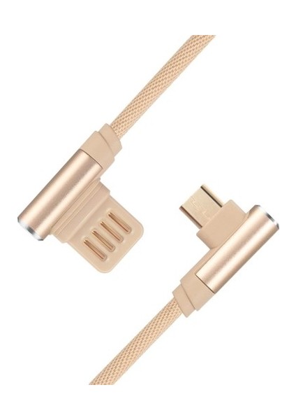 2x Micro USB Oyun Şarj Kablosu (Android), Mikro Kablo 90 Derece ve Cep Telefonu ve Dijital Cihazlar Için Kablo 2 Pcs (Yurt Dışından)