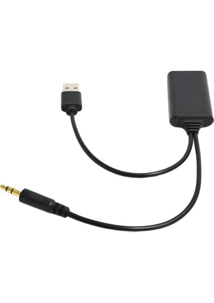 2-In-1 Otomatik Radyo USB Bluetooth Adaptörü Stereo Kablosuz Ses Tel Aux USB (Yurt Dışından)